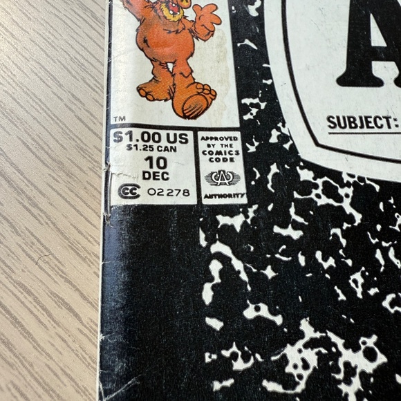 Vintage 1988 Marvel Comics #10 ALF Goes Back to School - Picture 6 of 6